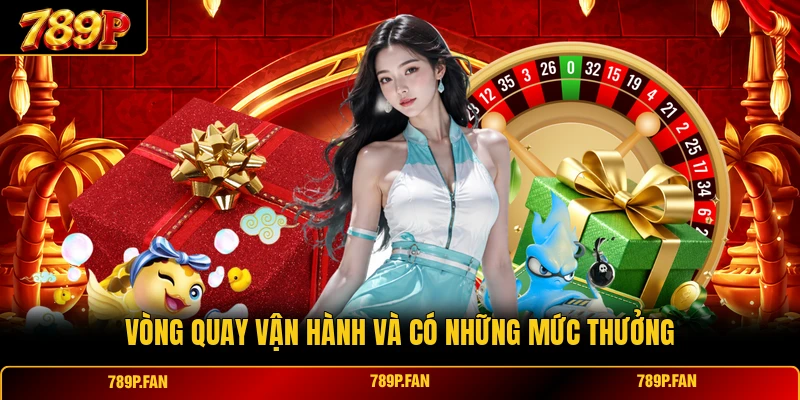 Vòng quay vận hành và có những mức thưởng Vòng quay vận hành và có những mức thưởng